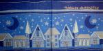 150 Winter Landscape - 3-ply (blue)